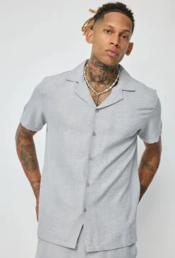 Ensemble chemise manches courtes short