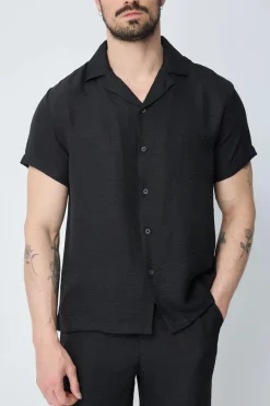 Ensemble chemise manches courtes short