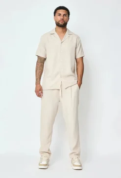 Ensemble chemise manches courtes et pantalon