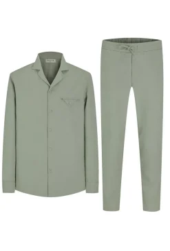 Ensemble chemise manches longues pantalon