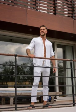 Ensemble chemise pantalon décontracté