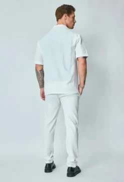 Ensemble chemise pantalon uni