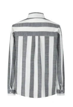 Ensemble chemise pantalon à rayures