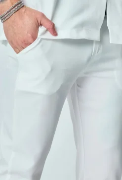 Ensemble chemise pantalon uni