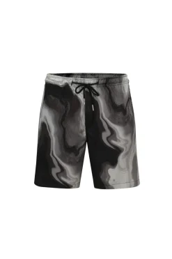 Ensemble chemise short à imprimé marbré