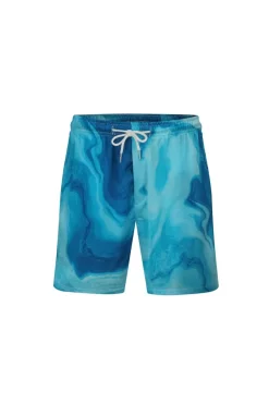 Ensemble chemise short à imprimé marbré