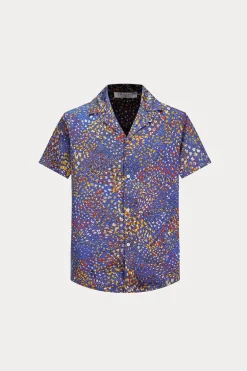 Ensemble chemise short à motifs