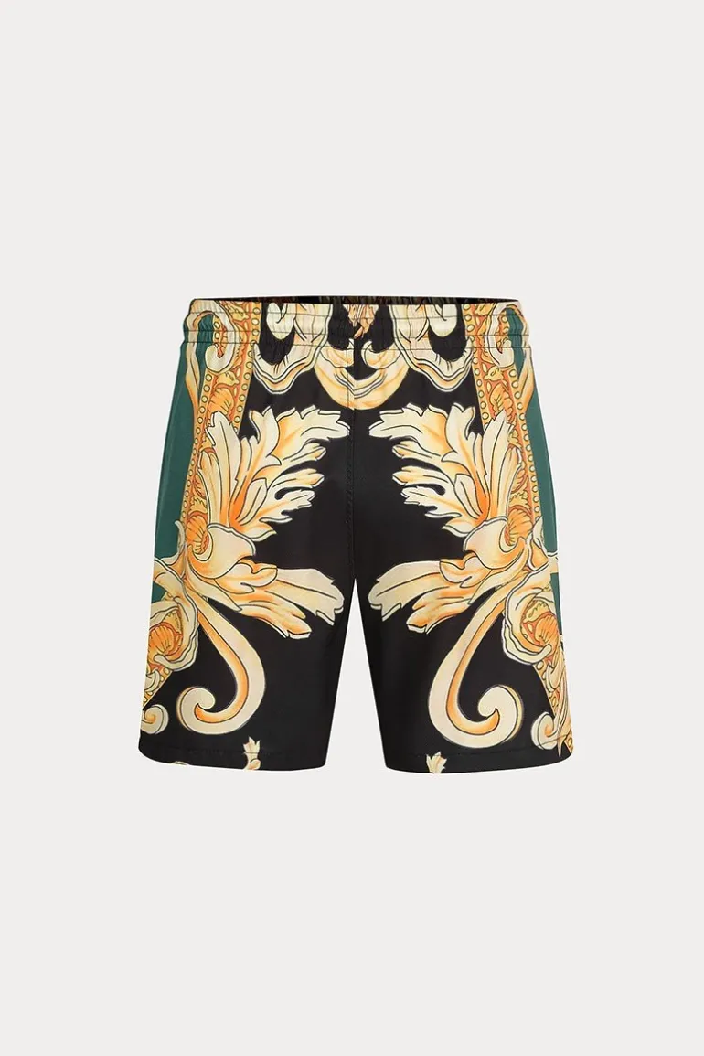 Ensemble chemise short à motifs baroque