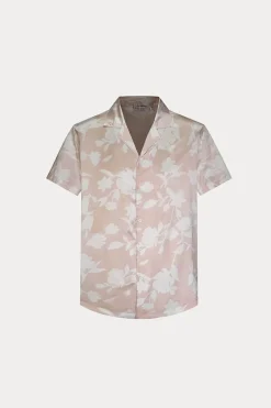 Ensemble chemise short à motifs
