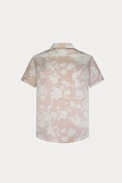 Ensemble chemise short à motifs