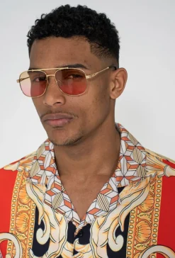 Ensemble chemise short à motifs baroque