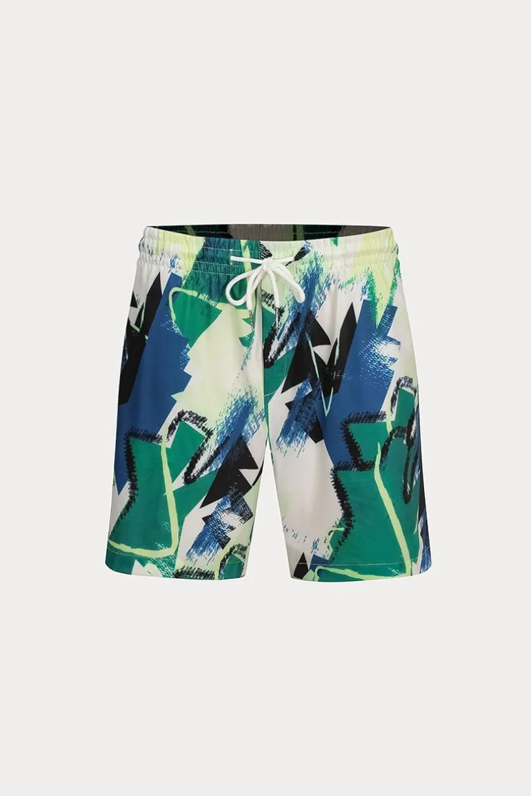 Ensemble chemise short à motifs