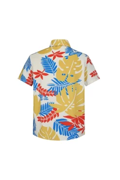 Ensemble chemise short à motifs fleuri