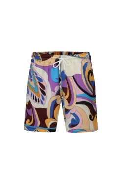 Ensemble chemise short à motifs fleuri
