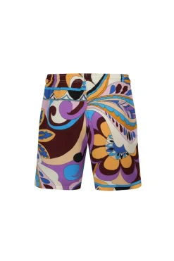 Ensemble chemise short à motifs fleuri