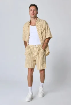 Ensemble chemise short à rayure