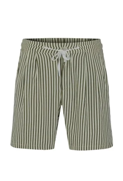 Ensemble chemise short à rayure