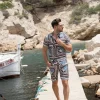 Ensemble chemise short baroque
