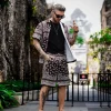 Ensemble chemise short bandana
