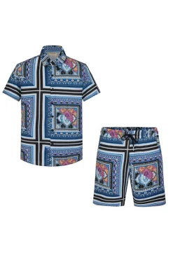 Ensemble chemise short baroque