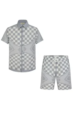 Ensemble chemise short baroque