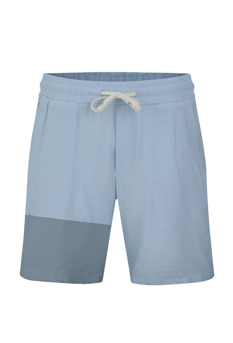 Ensemble chemise short bicolore