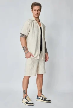 Ensemble chemise short décontracté