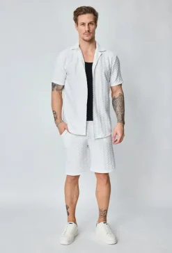Ensemble chemise short décontracté