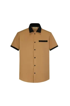 Ensemble chemise short style bowling