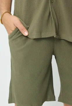 Ensemble chemise short uni