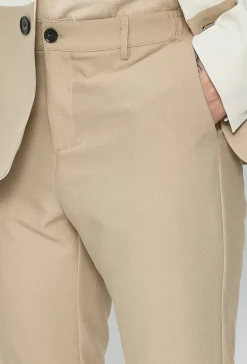 Ensemble classic veste et pantalon bi couleur