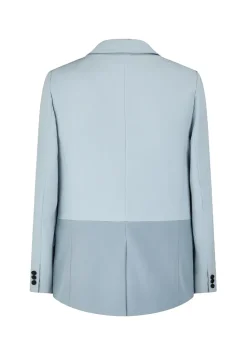 Ensemble classic veste et pantalon bi couleur
