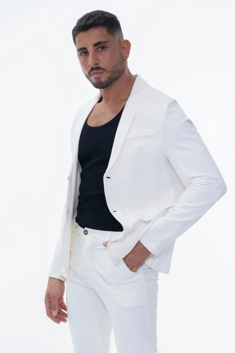 Ensemble costume classique uni