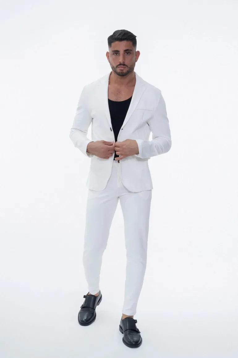 Ensemble costume classique uni