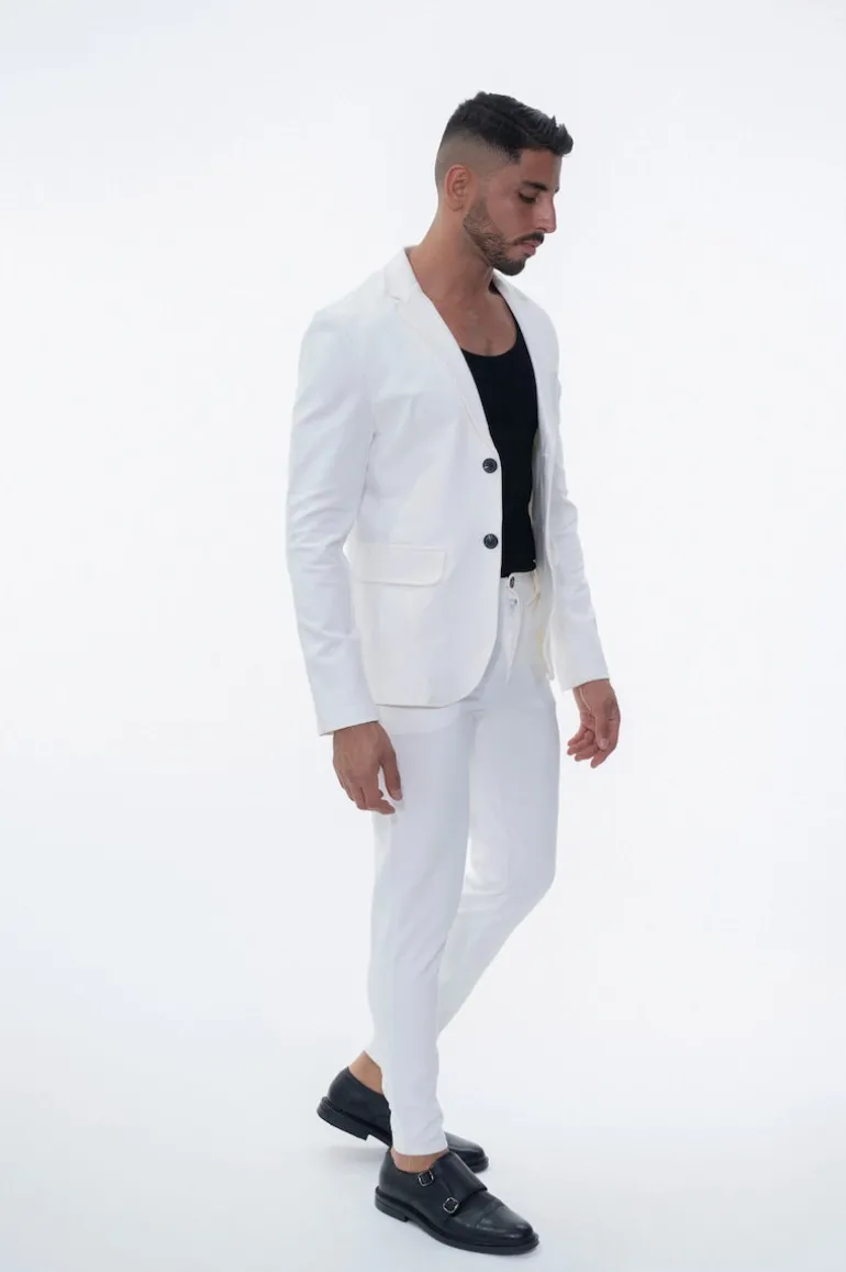 Ensemble costume classique uni