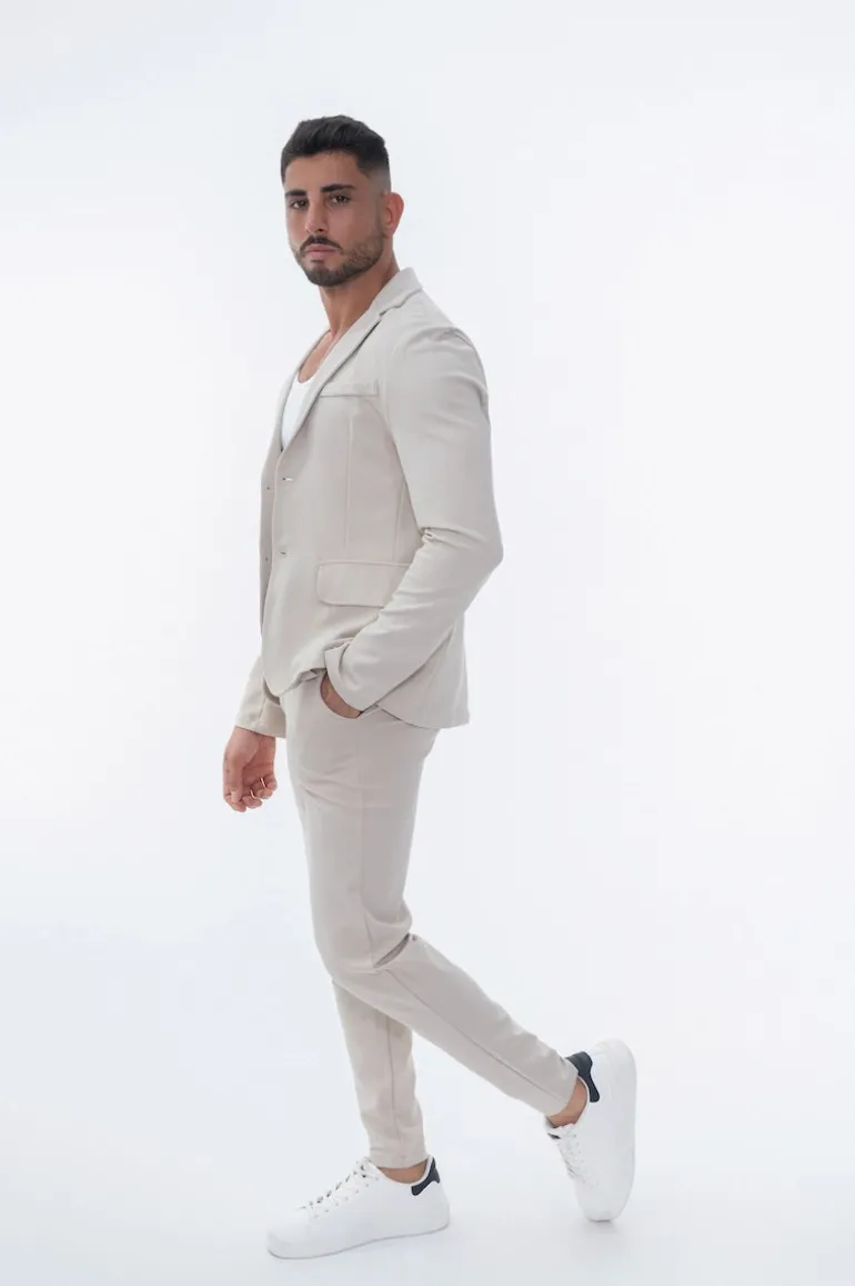 Ensemble costume classique uni