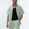 Ensemble décontracté en tissu texturé