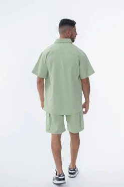 Ensemble décontracté en tissu texturé