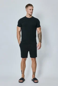 Ensemble décontracté texturé tshirt short