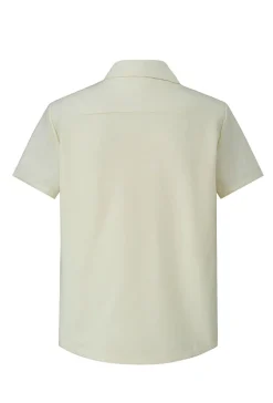 Ensemble décontracté uni chemise short