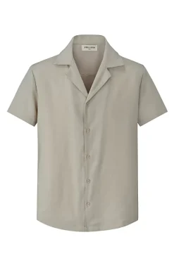 Ensemble décontracté uni chemise short