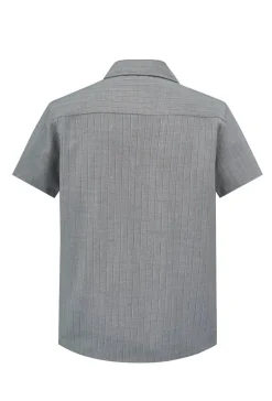Ensemble de chemise à manches courtes et pantalon avec taille à cordon