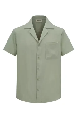 Ensemble détente uni chemise short