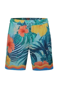 Ensemble exotique aux motifs vifs