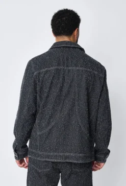 Ensemble jean effet bouloche