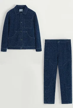 Ensemble jean effet bouloche