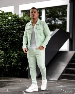 Ensemble jean veste pantalon