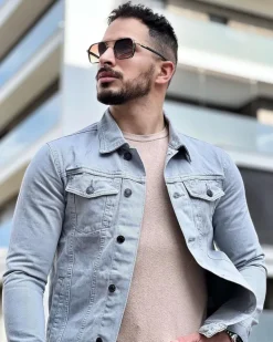 Ensemble jean veste pantalon