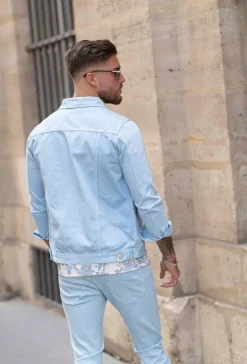 Ensemble jean veste pantalon