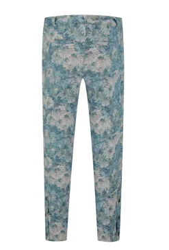 Ensemble oversize chemise pantalon à motif fleuri